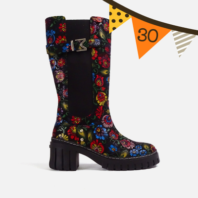 Empress 8015 Flower Power Black