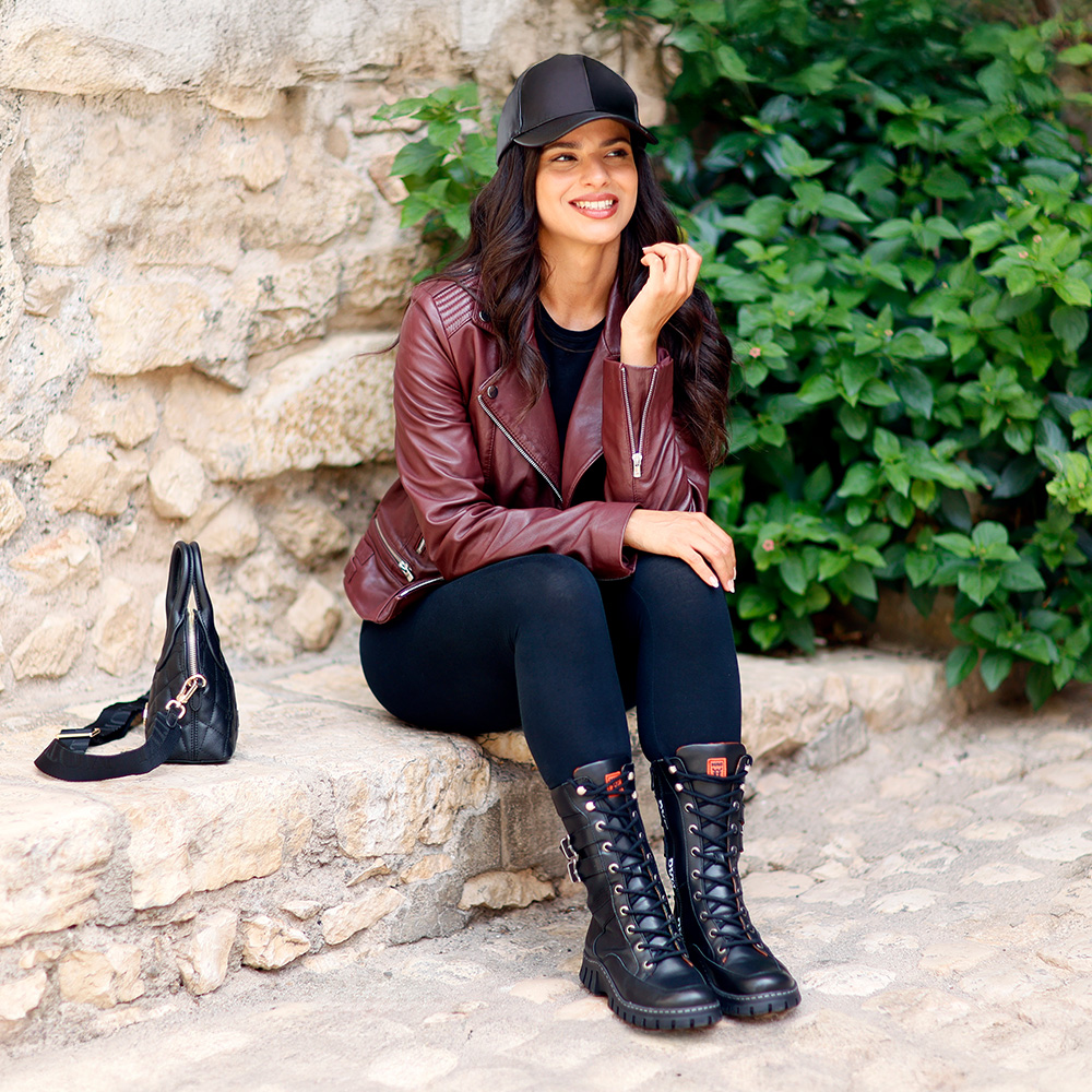 dynamic range Relax Mock Tee ’25 - Black RELAX MOCK NECK T | TFW49（ティーエフダブリュー）Official EC