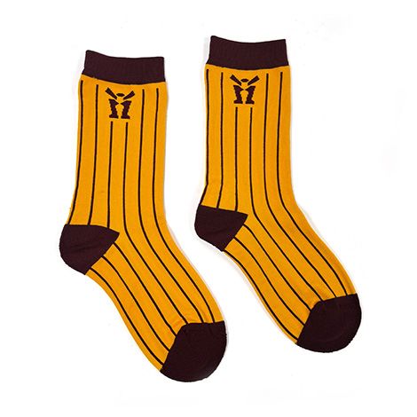 MAG sokken/socks Burgundy stripes