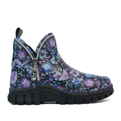 Megamok 4005G Purple Blue Flowers