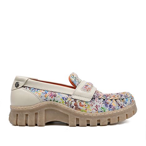 Megamok 4093 Flowerful Bouquet White