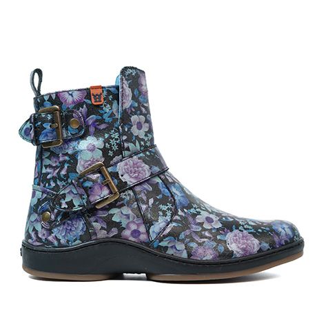 MPS 4166G Purple Blue Flowers