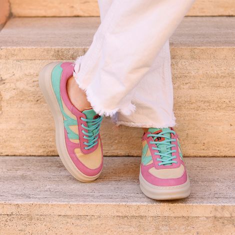 Sympasneaker 4451 Pink & Mint